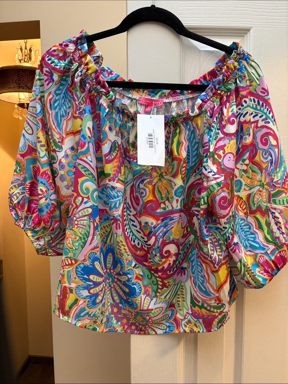 Flying Tomato blouse NWT Cassidy top size Small